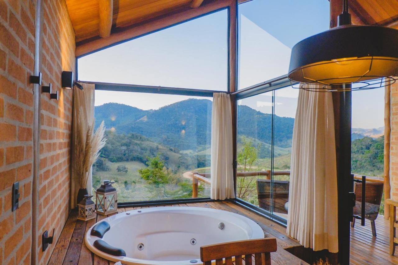Pousada Ho'Oponopono Chalets & Wine Sapucaí-Mirim Eksteriør bilde