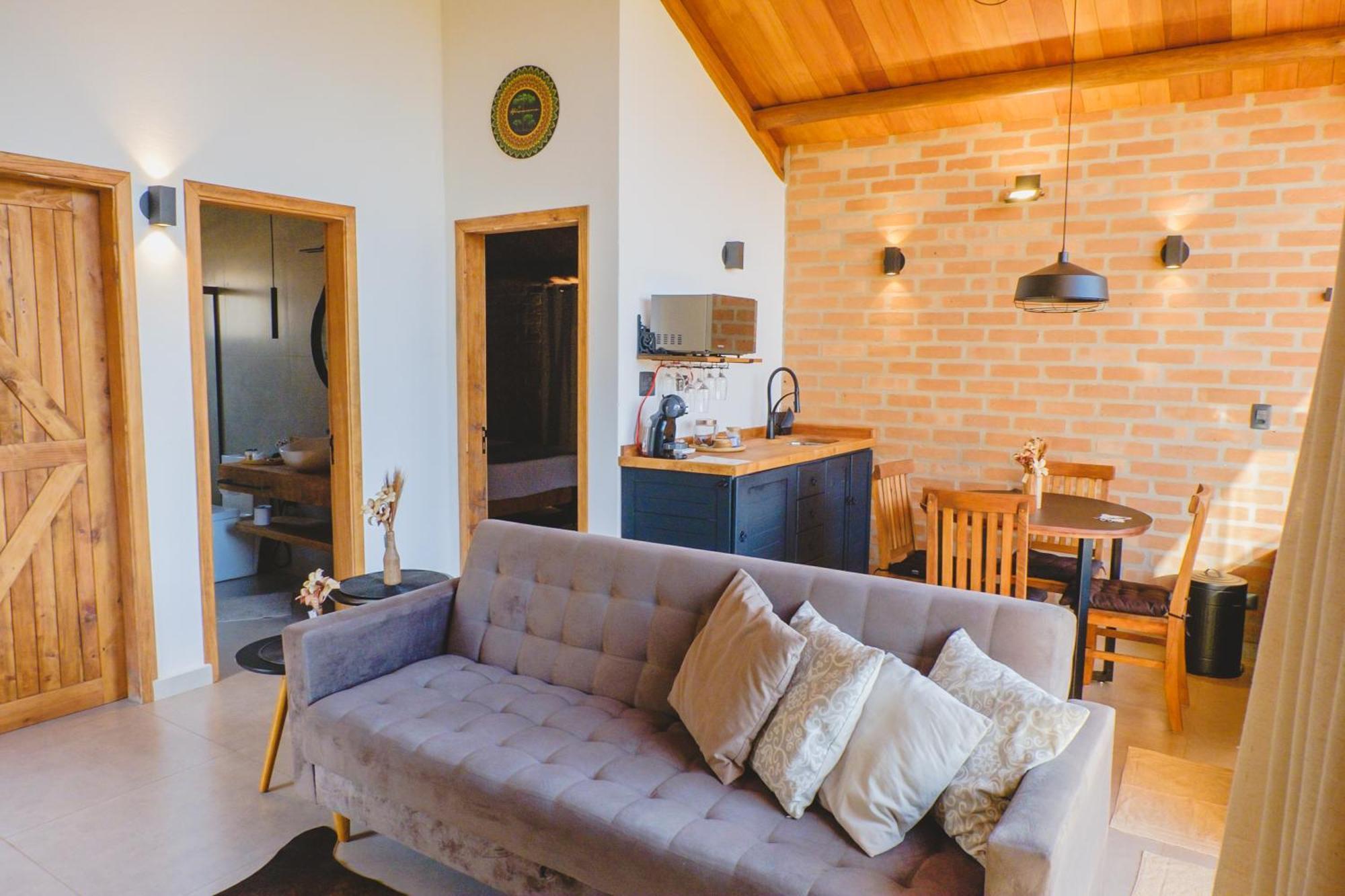 Pousada Ho'Oponopono Chalets & Wine Sapucaí-Mirim Eksteriør bilde