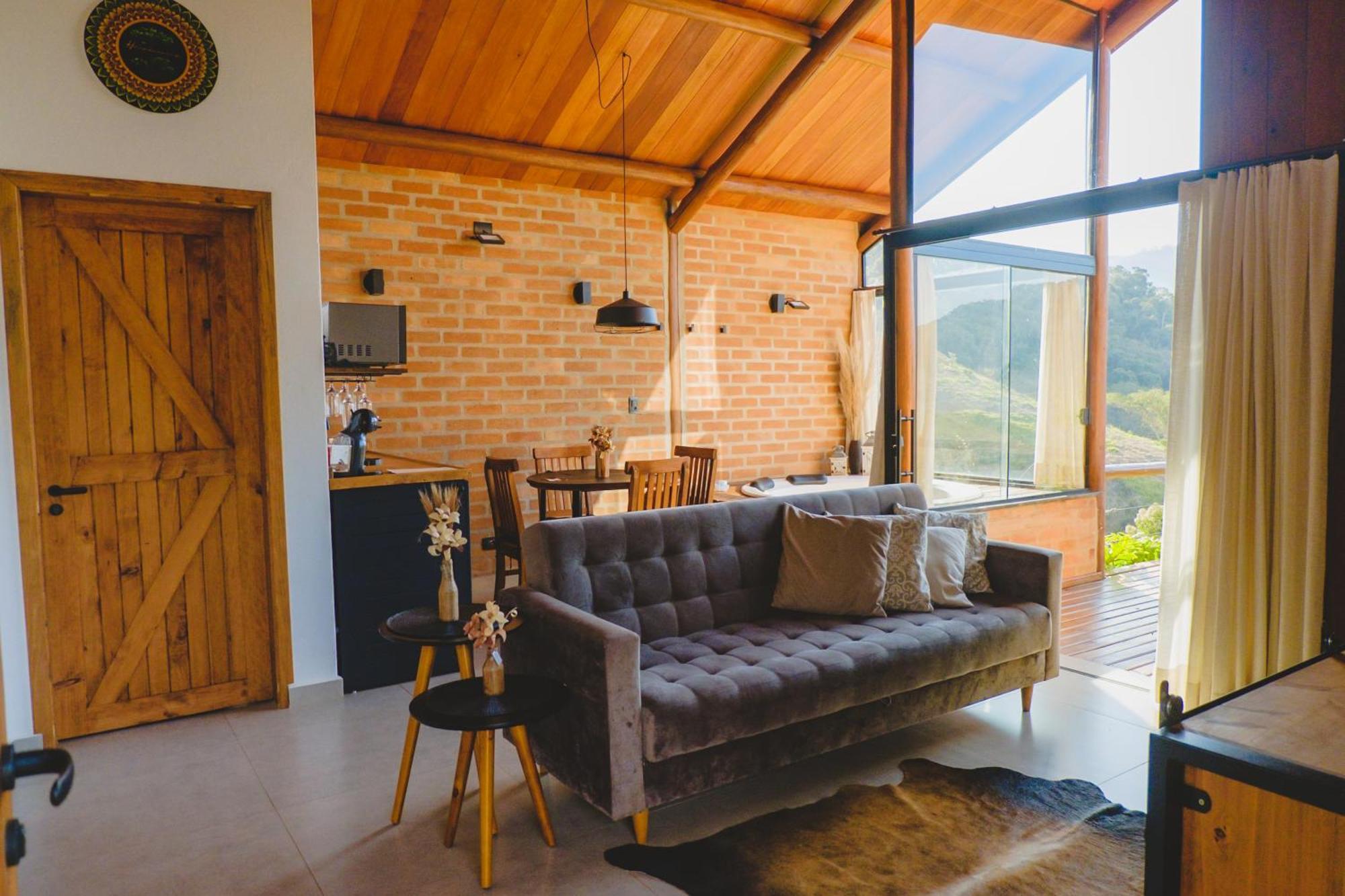 Pousada Ho'Oponopono Chalets & Wine Sapucaí-Mirim Eksteriør bilde